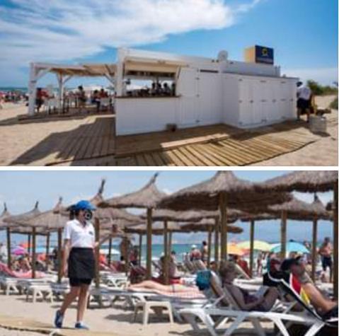 Apartamento Adosado tranquilo con piscina y vistas al mar Puerto Marino Exterior foto